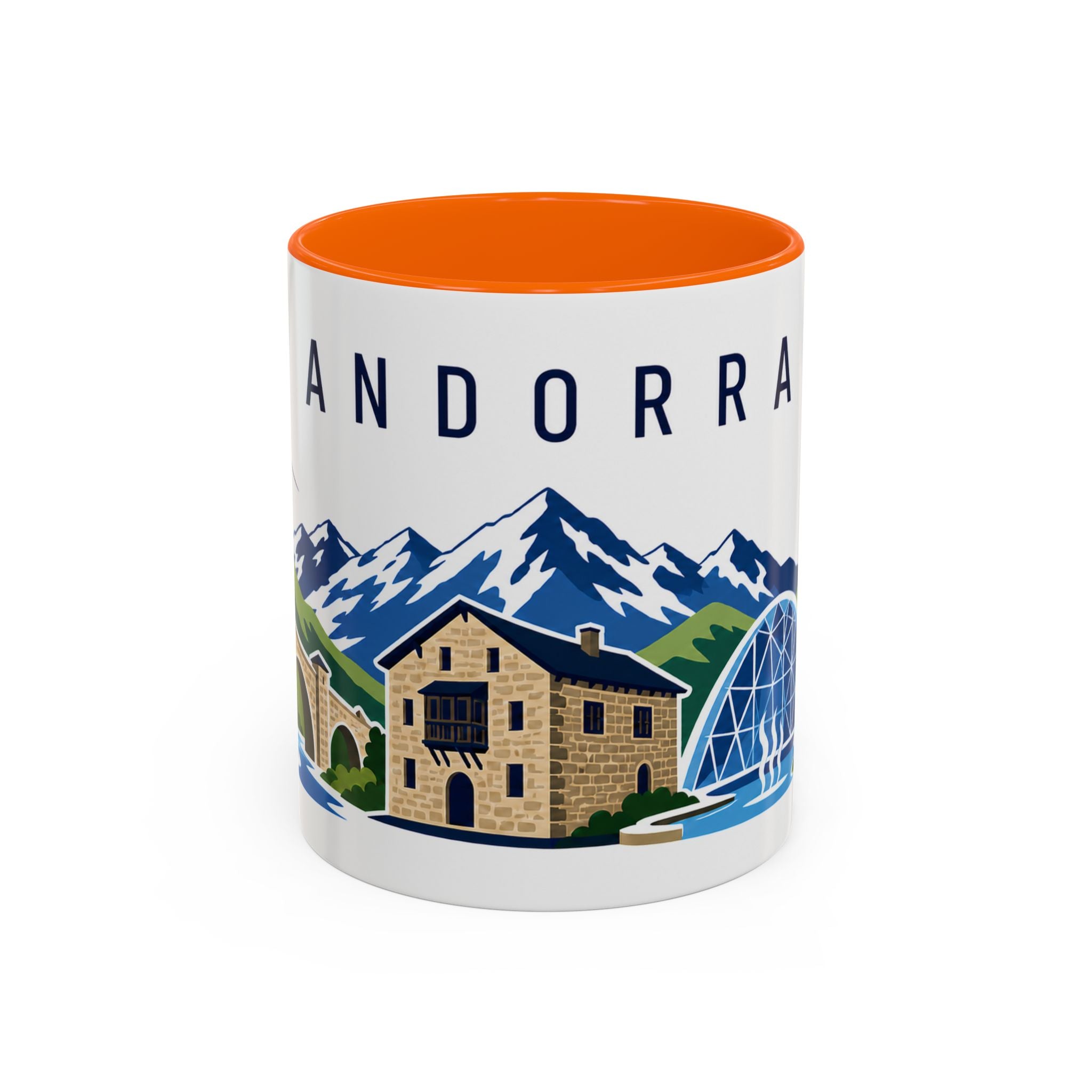 Andorra Coffee Mug | Travel Souvenir Accent Mug | Country Gift Ceramic Cup 11oz 15oz