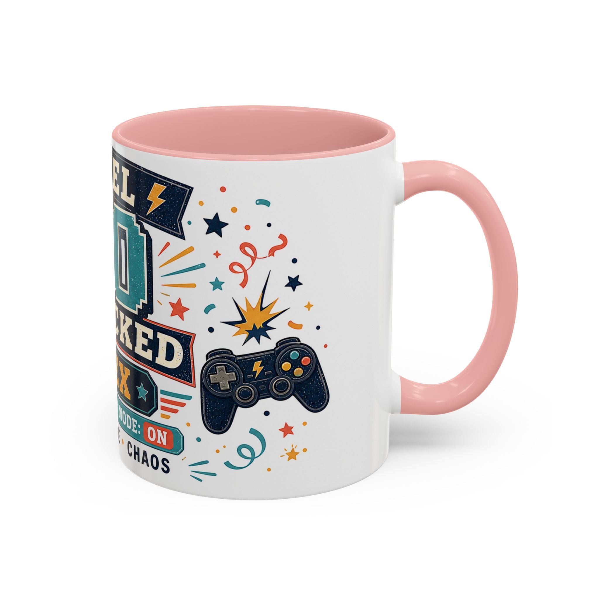 Custom Gamer Birthday Mug | Level Unlocked Name Age Coffee Cup