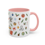 Budapest Christmas Mug | Watercolor City Souvenir | Ceramic Coffee Cup (11oz 15oz)