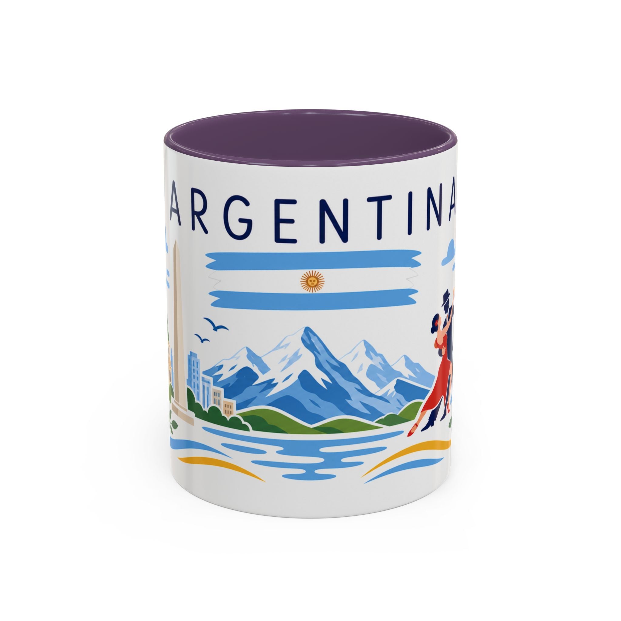 Argentina Coffee Mug | Travel Souvenir Accent Mug | Country Gift Ceramic Cup 11oz 15oz