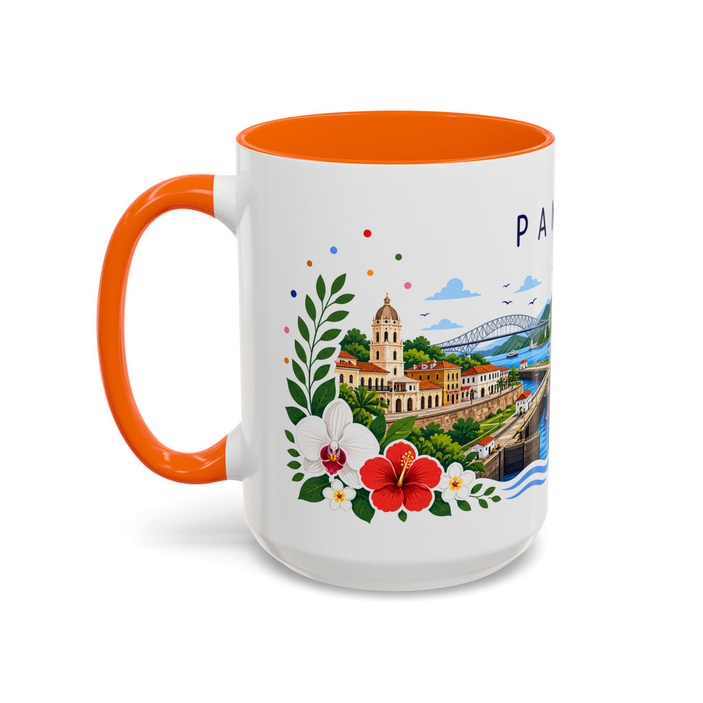 Panama Coffee Mug | Travel Souvenir Accent Mug | Place Gift Ceramic Cup 11oz 15oz