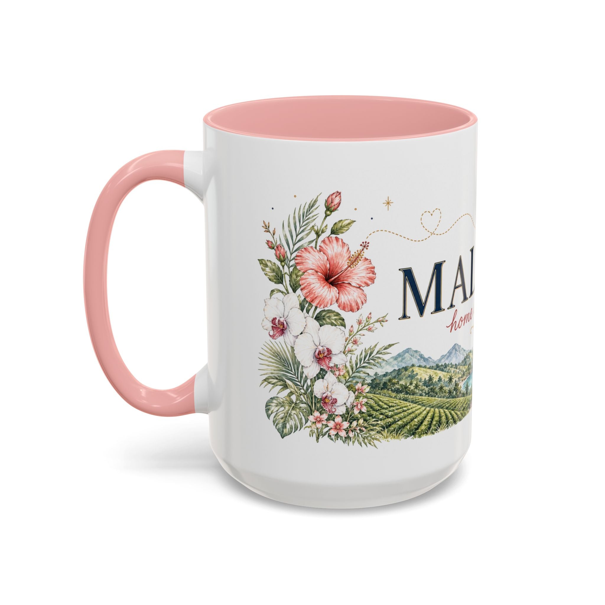 Malaysia Home Country Mug | Moving Away Gift | Long Distance Friendship | 11 oz 15 oz Accent Mug