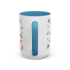 Christmas Bell Mug | Ribbon Gift Watercolor Holiday Cup | Accent Coffee Mug 11oz 15oz