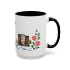 New York Coffee Mug | United States Travel Souvenir | Porcelain Decal City Gift | 11oz 15oz Accent Mug