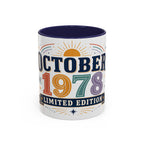 Custom Birthday Mug | Celestial Retro Design, Limited Edition (11oz or 15oz)