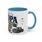 Grandpa Can Fix Anything Coffee Mug | Funny Gift From Grandkids | Accent Ceramic 11oz 15oz