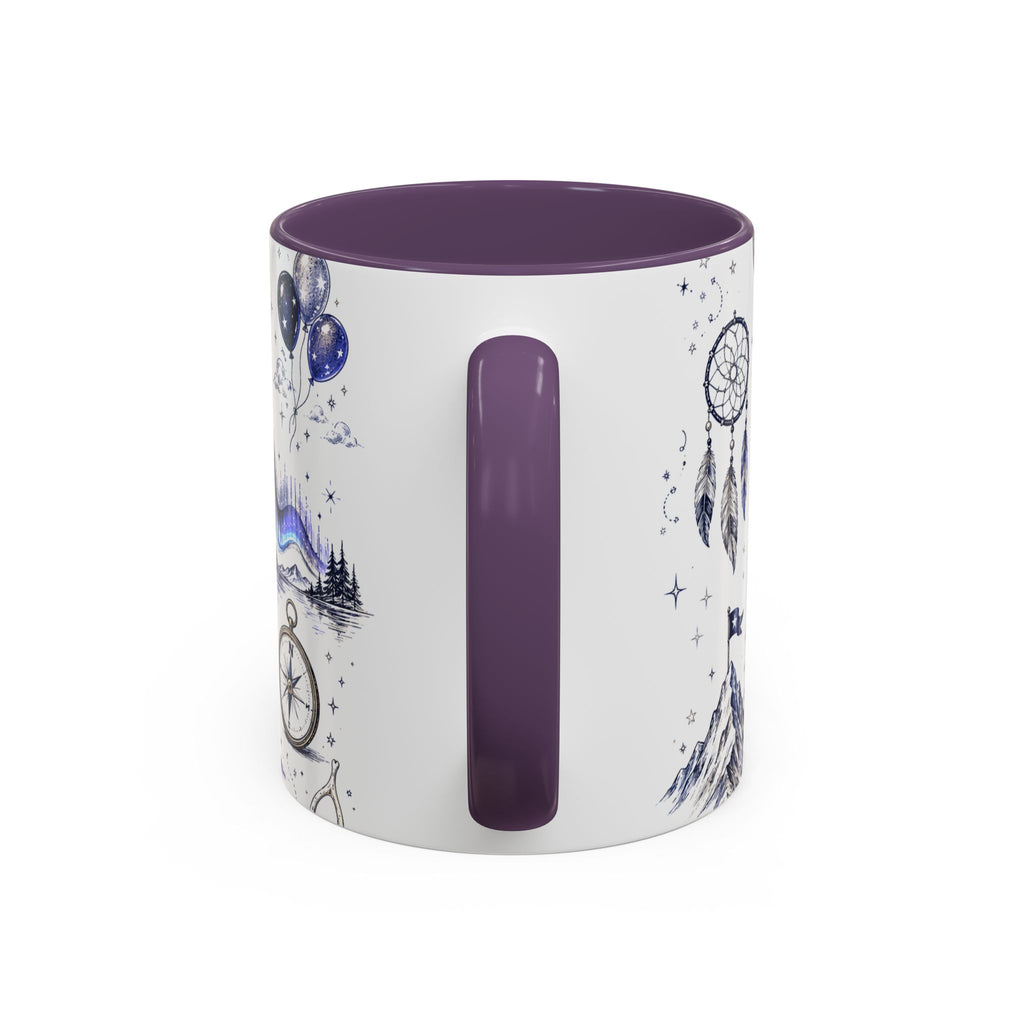 Dream Big Coffee Mug | Class of 2026 Graduation Gift | Accent Color Ceramic 11oz 15oz