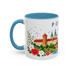 Poland Coffee Mug | Travel Souvenir Accent Mug | Place Gift Ceramic Cup 11oz 15oz