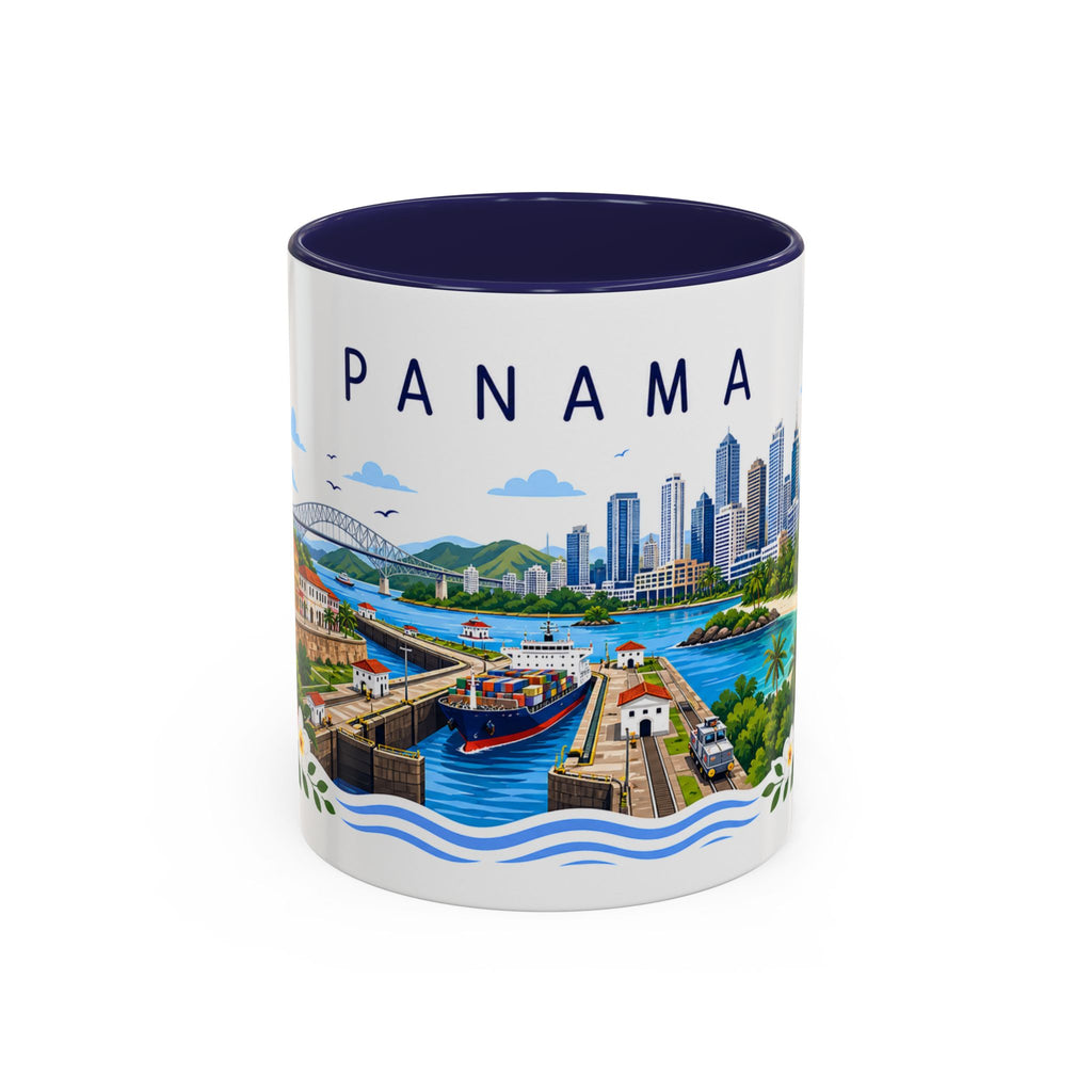 Panama Coffee Mug | Travel Souvenir Accent Mug | Place Gift Ceramic Cup 11oz 15oz
