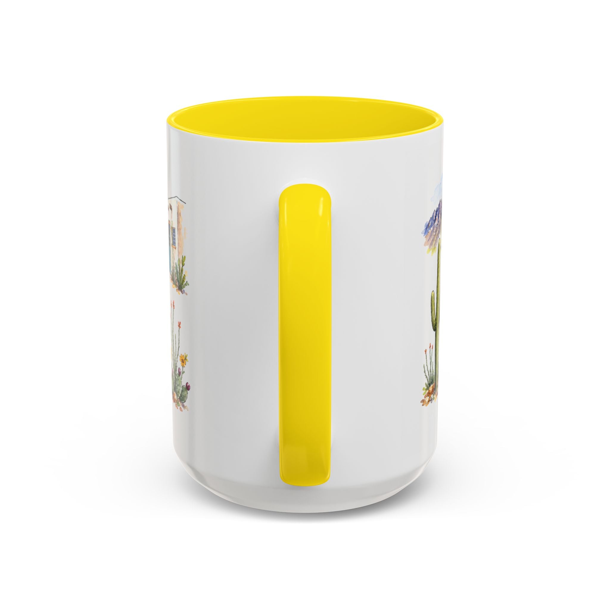 Tucson Illustrated Travel Mug | City Souvenir Accent Coffee Mug | 11oz 15oz Ceramic Cup