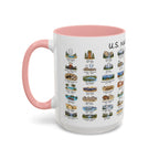 63 National Parks Mug | U.S. Parks Coffee Cup | Park Bucket List Gift | Road Trip Hiking Camping Souvenir