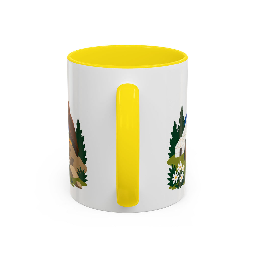 Kyrgyzstan Coffee Mug | Travel Souvenir Accent Mug | Country Gift Ceramic Cup 11oz 15oz