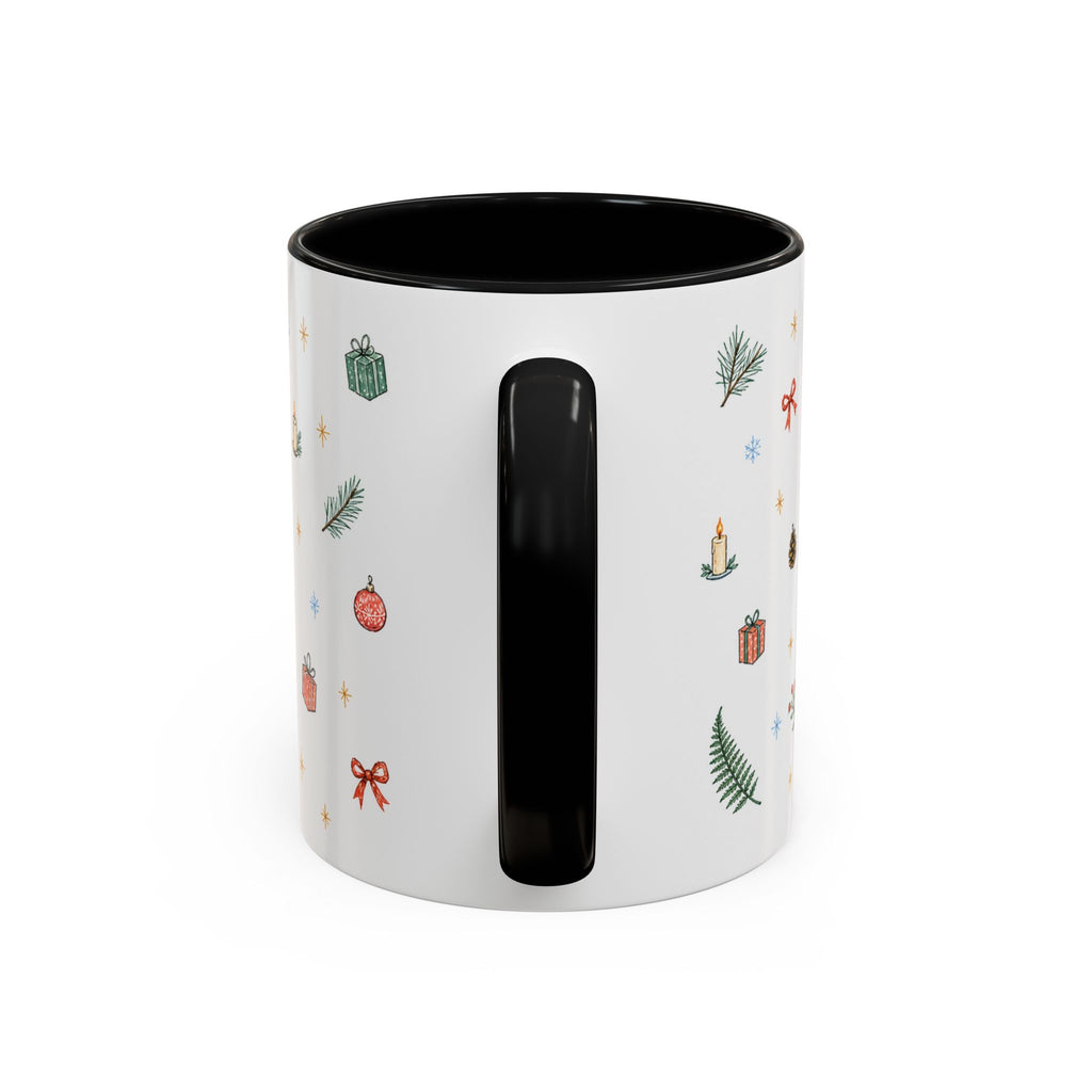 Olympic National Park Christmas Mug | Watercolor Travel Souvenir | Holiday Gift | Accent Ceramic Coffee Cup 11oz 15oz