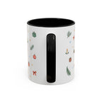 Olympic National Park Christmas Mug | Watercolor Travel Souvenir | Holiday Gift | Accent Ceramic Coffee Cup 11oz 15oz
