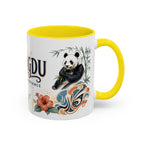 Chengdu Coffee Mug | China Travel Souvenir | Vintage Illustrated City Gift | 11 oz 15 oz Accent Mug