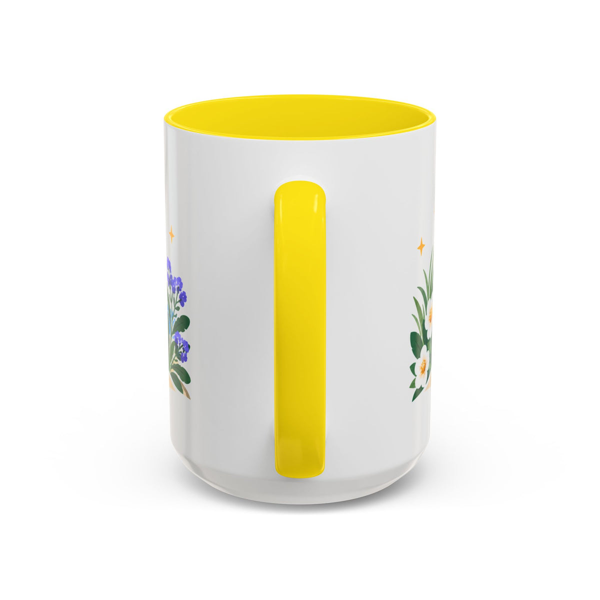 Cancer Zodiac Coffee Mug | Crab and Coastal Design | Astrology Birthday Gift | 11 oz 15 oz Ceramic Accent Mug