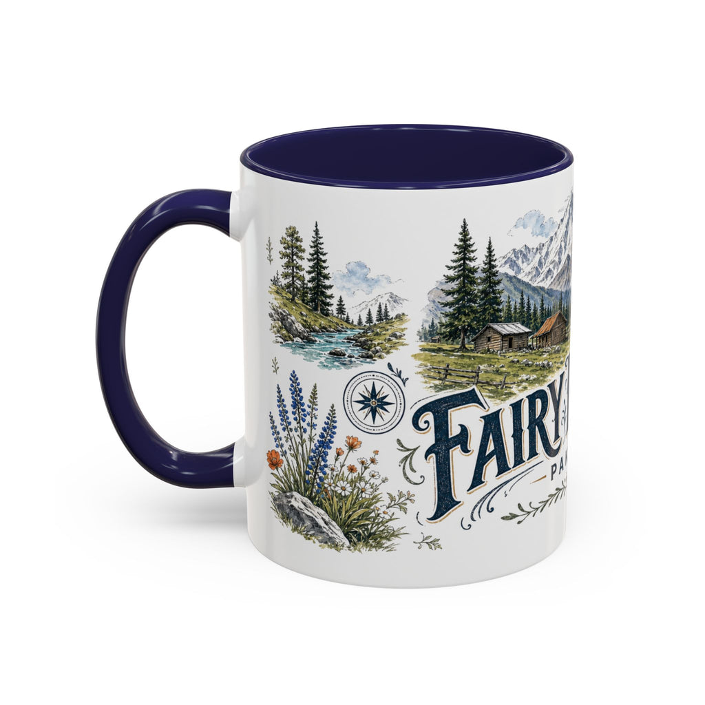 Fairy Meadows Mug, Pakistan Travel Souvenir, Bucket List Gift, Accent Ceramic Coffee Mug 11oz 15oz