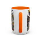 Colombia Soccer Coffee Mug | World Cup Fan Gift | Accent Color Ceramic 11oz 15oz Match Day Cup
