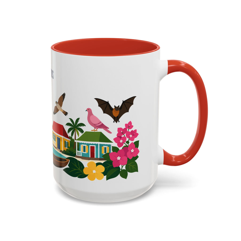 Mauritius Coffee Mug | Travel Souvenir Accent Mug | Country Gift Ceramic Cup 11oz 15oz