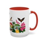 Mauritius Coffee Mug | Travel Souvenir Accent Mug | Country Gift Ceramic Cup 11oz 15oz