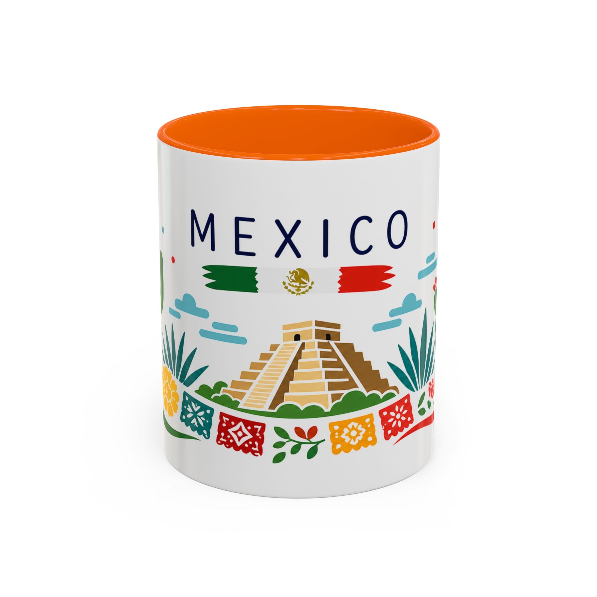 Mexico Coffee Mug | Travel Souvenir Accent Mug | Country Gift Ceramic Cup 11oz 15oz