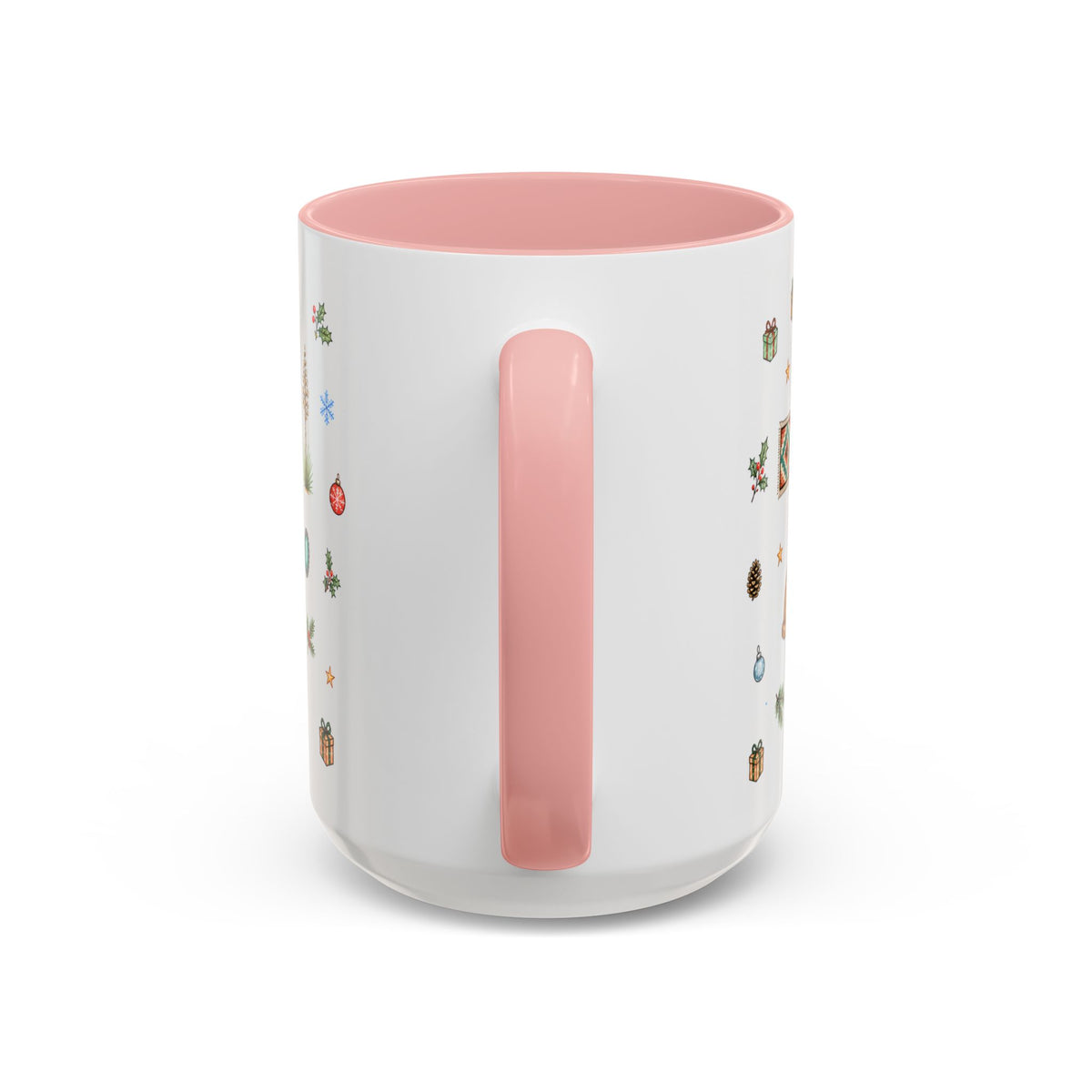 Santa Fe Christmas Mug | Watercolor City Souvenir | Ceramic Coffee Cup (11oz 15oz)