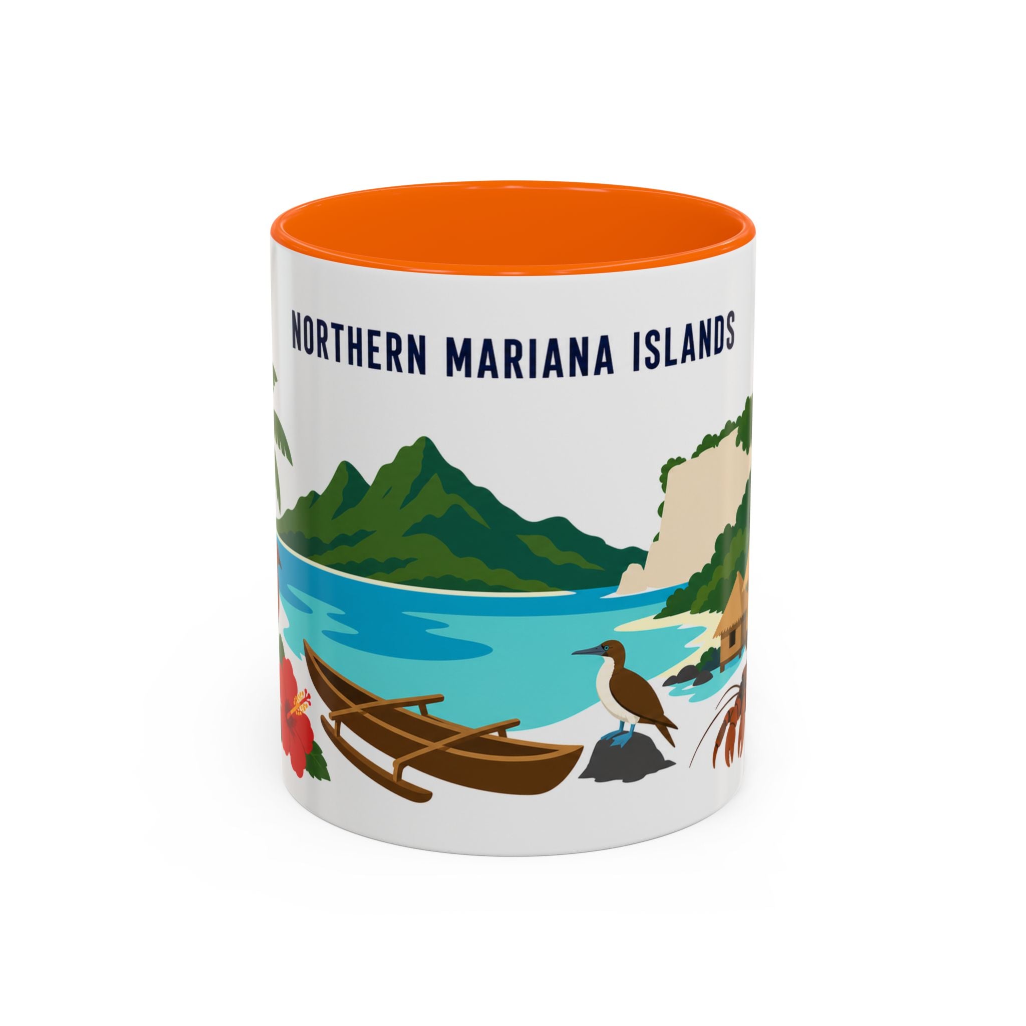 Northern Mariana Islands Coffee Mug | Travel Souvenir Accent Mug | Country Gift Ceramic Cup 11oz 15oz