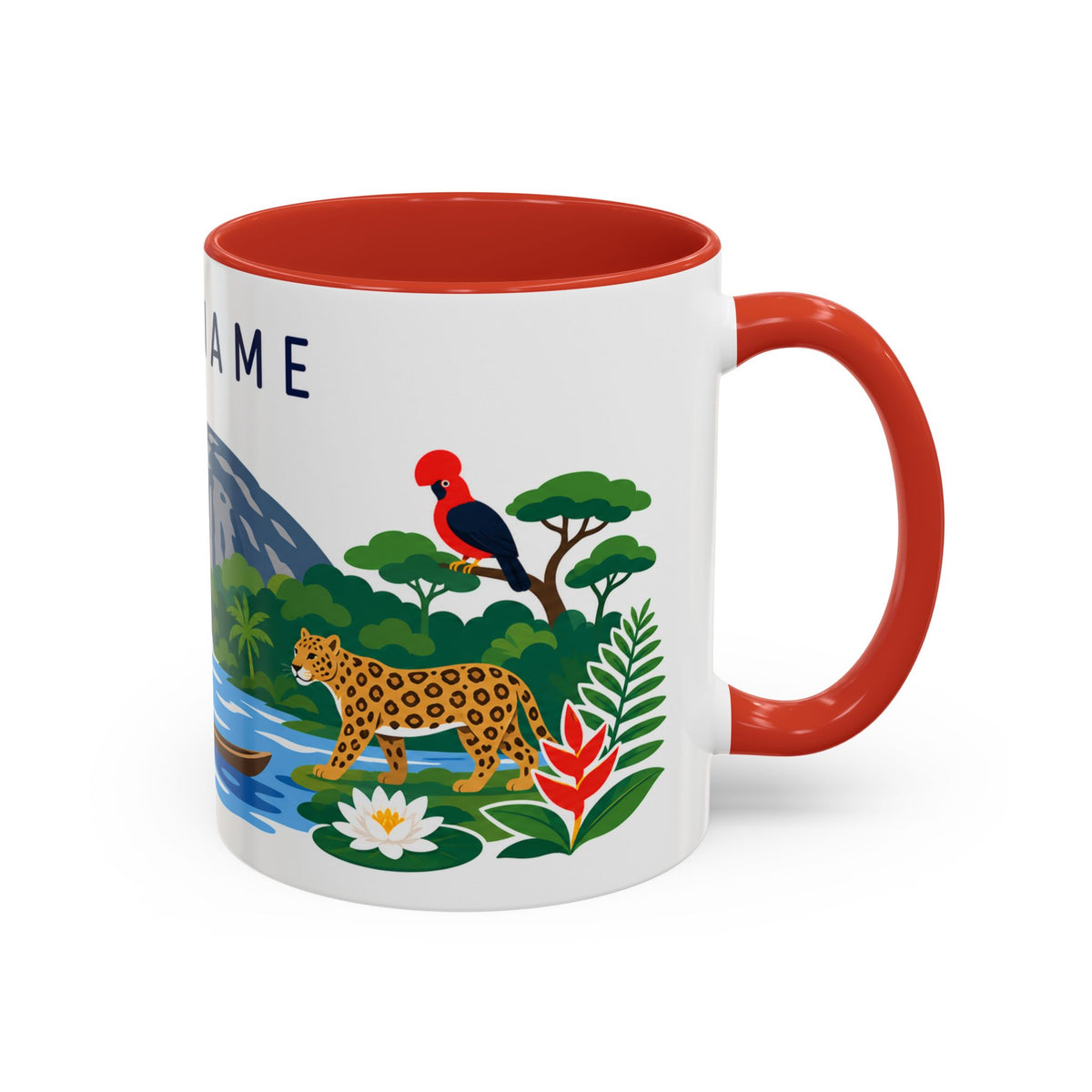 Suriname Coffee Mug | Travel Souvenir Accent Mug | Country Gift Ceramic Cup 11oz 15oz