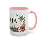 Nigeria Home Country Mug | Moving Away Gift | Long Distance Friendship | 11 oz 15 oz Accent Mug