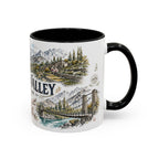 Hunza Valley Mug, Pakistan Travel Souvenir, Bucket List Gift, Accent Ceramic Coffee Mug 11oz 15oz