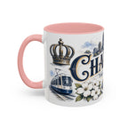 Charlotte Coffee Mug | United States Travel Souvenir | Vintage Illustrated City Gift | 11 oz 15 oz Accent Mug