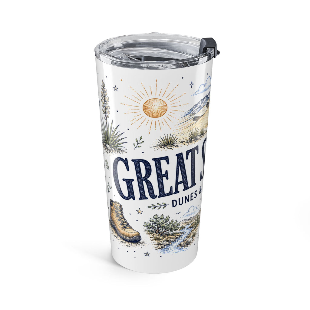 Great Sand Dunes National Park 20oz Tumbler | Colorado Desert Mountain Dunes Gift | Insulated Stainless Steel Travel Cup