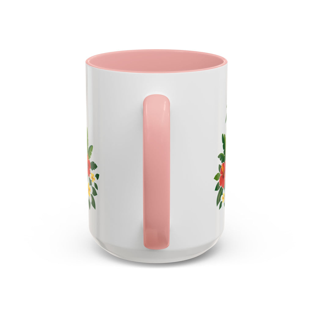 Fiji Coffee Mug | Travel Destination Souvenir Gift | Accent Color Ceramic 11oz 15oz
