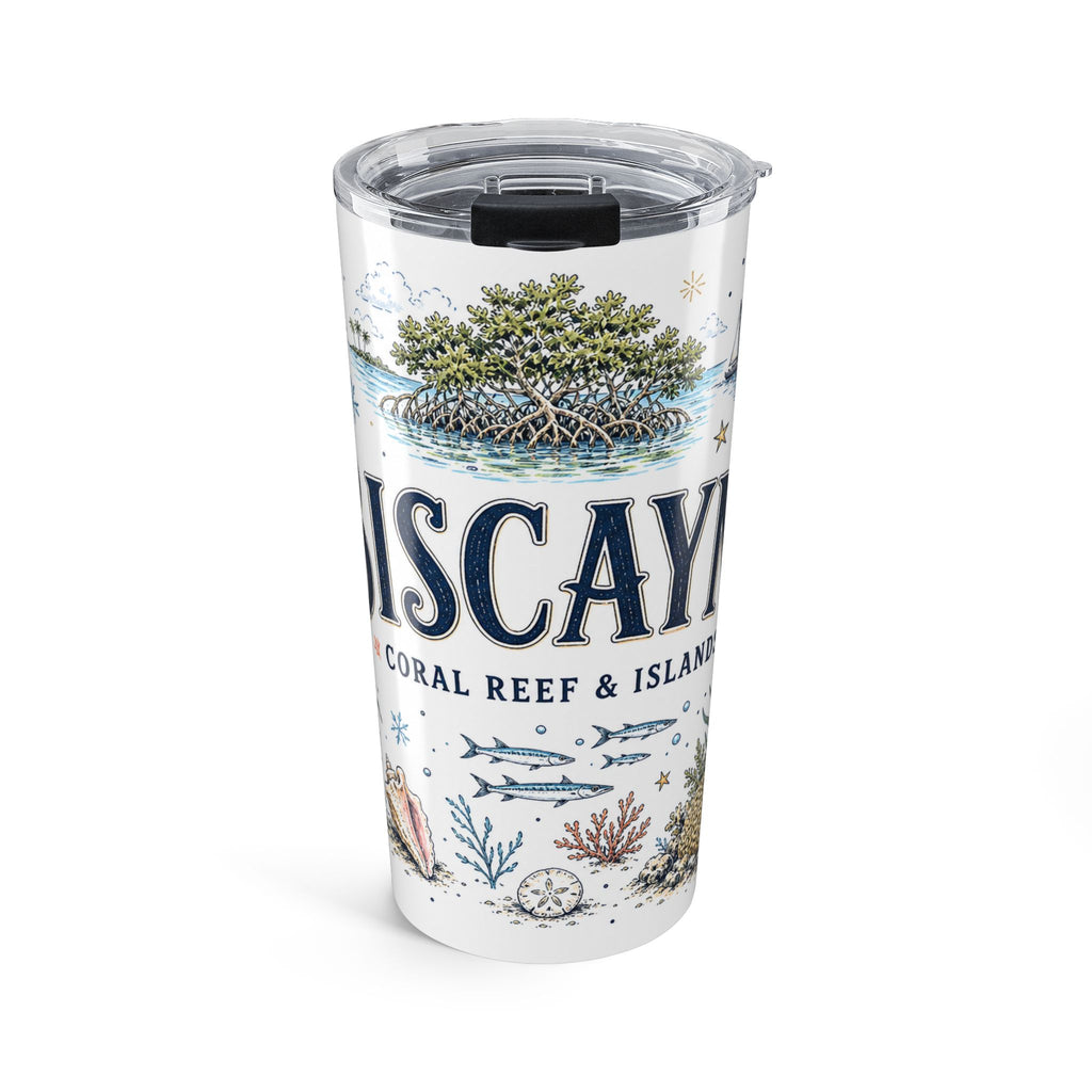 Biscayne National Park 20oz Tumbler | Florida Coral Reef Marine Gift | Insulated Stainless Steel Travel Cup