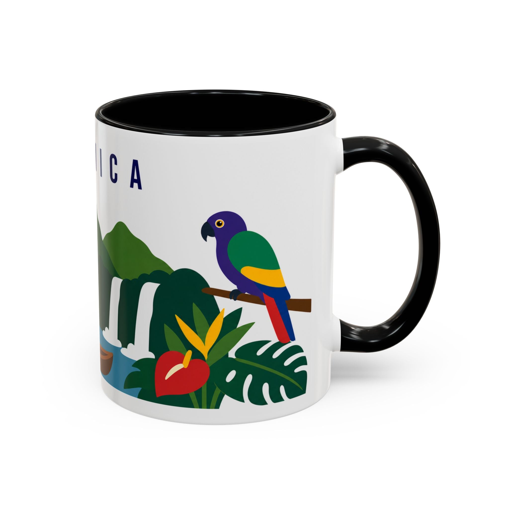 Dominica Coffee Mug | Travel Souvenir Accent Mug | Country Gift Ceramic Cup 11oz 15oz
