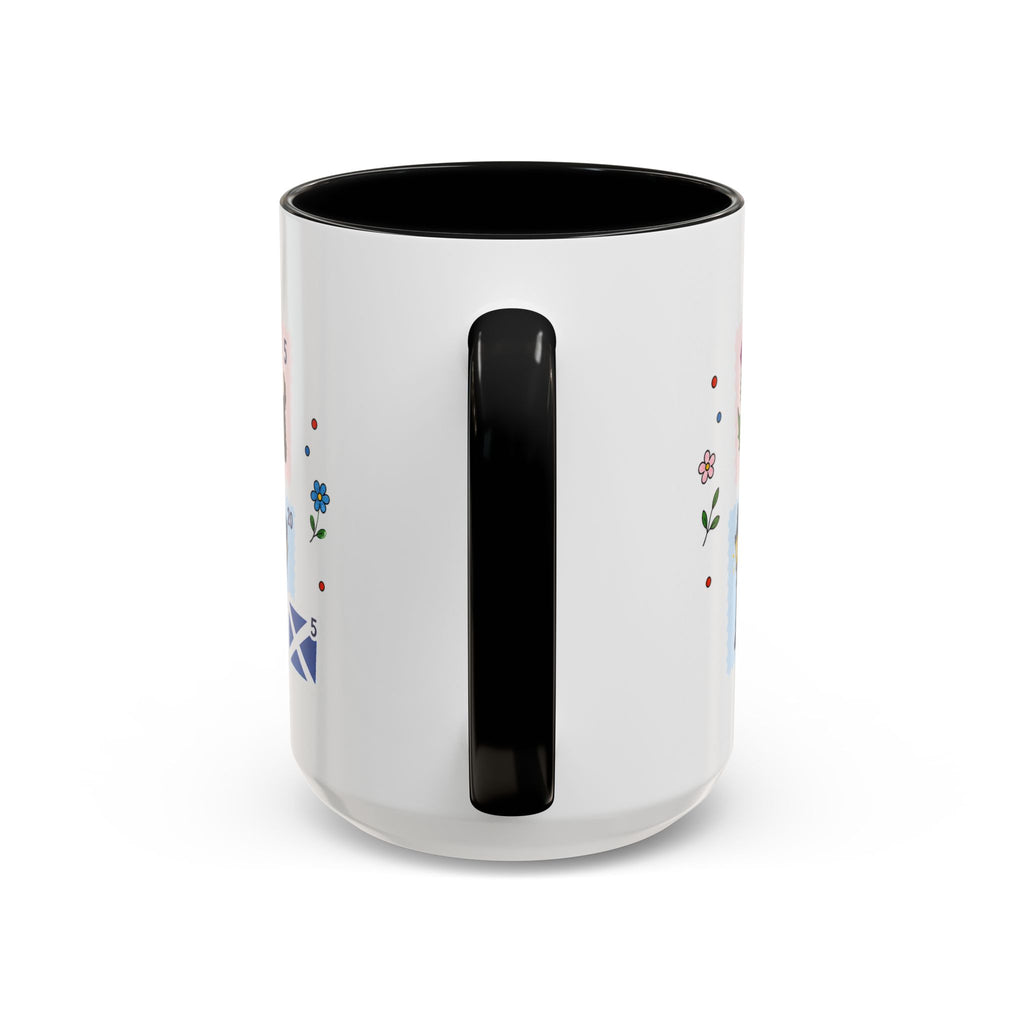 Edinburgh Coffee Mug | Postage Stamp Collage Mug | Travel Souvenir Accent Cup 11oz 15oz
