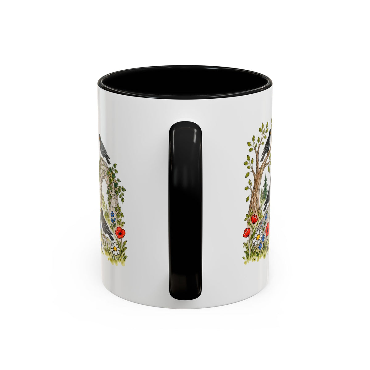The Seven Ravens Mug | Storybook Fairy Tale Accent Coffee Mug | EveryLegend