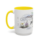 Gates of the Arctic National Park Coffee Mug | Alaska Arctic Wilderness Gift | Accent Color Ceramic 11oz 15oz