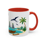Nauru Coffee Mug | Travel Souvenir Accent Mug | Country Gift Ceramic Cup 11oz 15oz