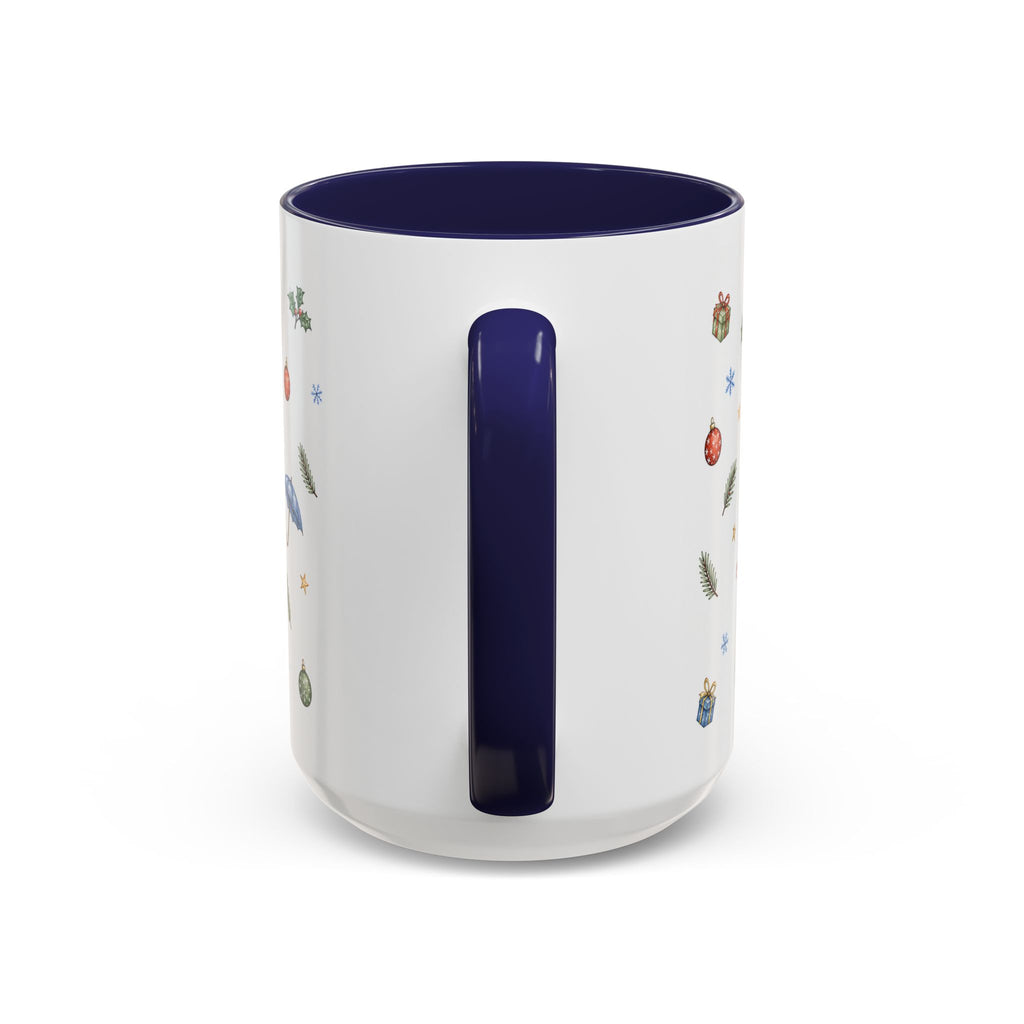 Amsterdam Christmas Watercolor Mug | Festive City Souvenir Coffee Cup