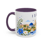 Israel Coffee Mug | Travel Souvenir Accent Mug | Place Gift Ceramic Cup 11oz 15oz
