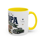 Grandpa Can Fix Anything Coffee Mug | Funny Gift From Grandkids | Accent Ceramic 11oz 15oz