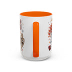 Maple Leaf Forever Coffee Mug | Canadian Pride Gift | Accent Color Ceramic 11oz 15oz