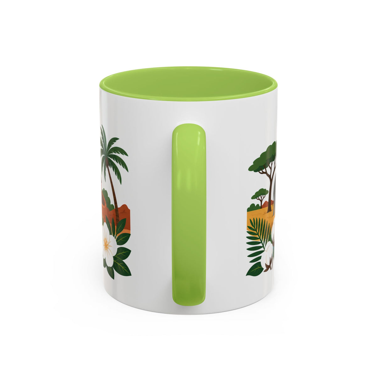 Benin Coffee Mug | Travel Souvenir Accent Mug | Country Gift Ceramic Cup 11oz 15oz
