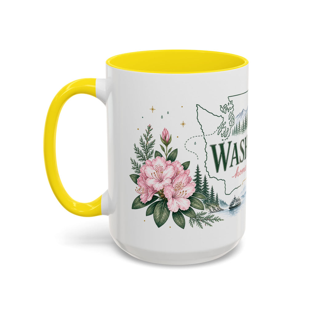 Washington State Map Mug | Moving Away, Homesick, Long Distance Friendship Gift