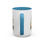 Dinant Illustrated Travel Mug | Belgium Souvenir Accent Coffee Mug | 11oz 15oz Ceramic Cup