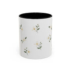 Idaho Syringa Mug, State Flower Floral Coffee Cup, 11oz Botanical Gift