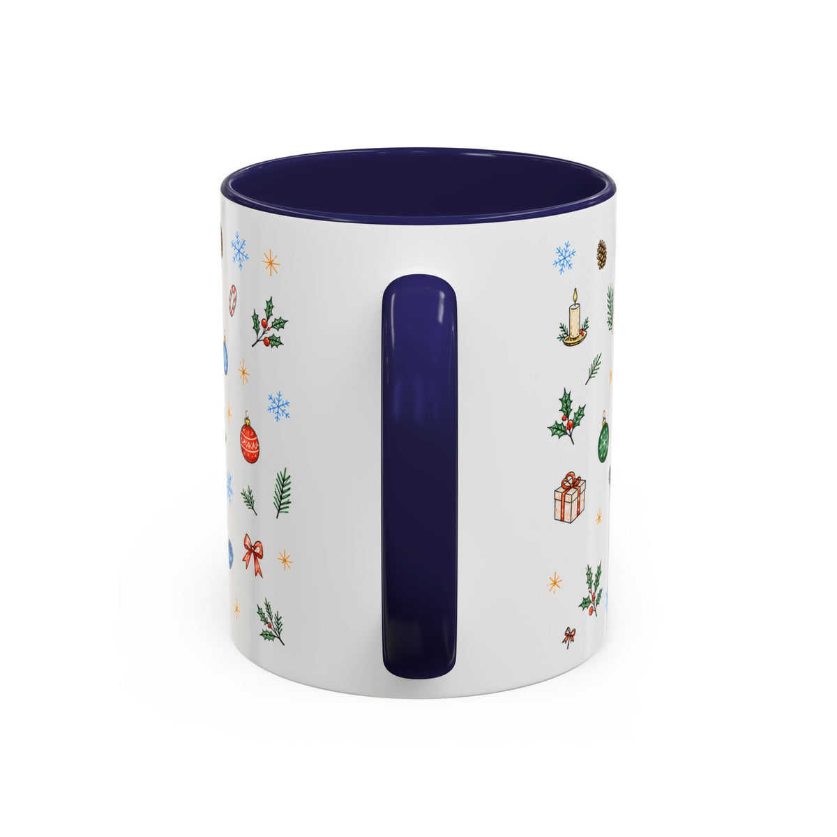 Nashville Christmas Mug | Watercolor City Souvenir, Acoustic Guitar, Harmonica (11oz 15oz)
