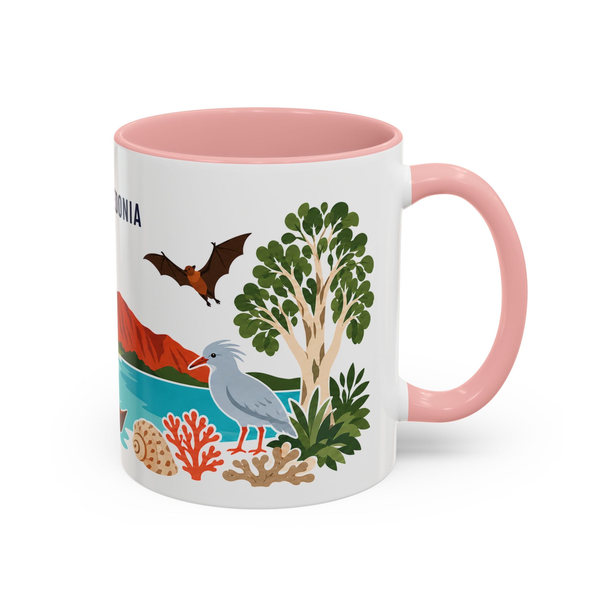 New Caledonia Coffee Mug | Travel Souvenir Accent Mug | Country Gift Ceramic Cup 11oz 15oz