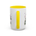 Singapore Coffee Mug | Asia Souvenir Travel Gift | Accent Color Ceramic 11oz 15oz